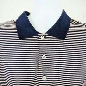 Andrew Carrington Legend Prima Cotton Striped Polo